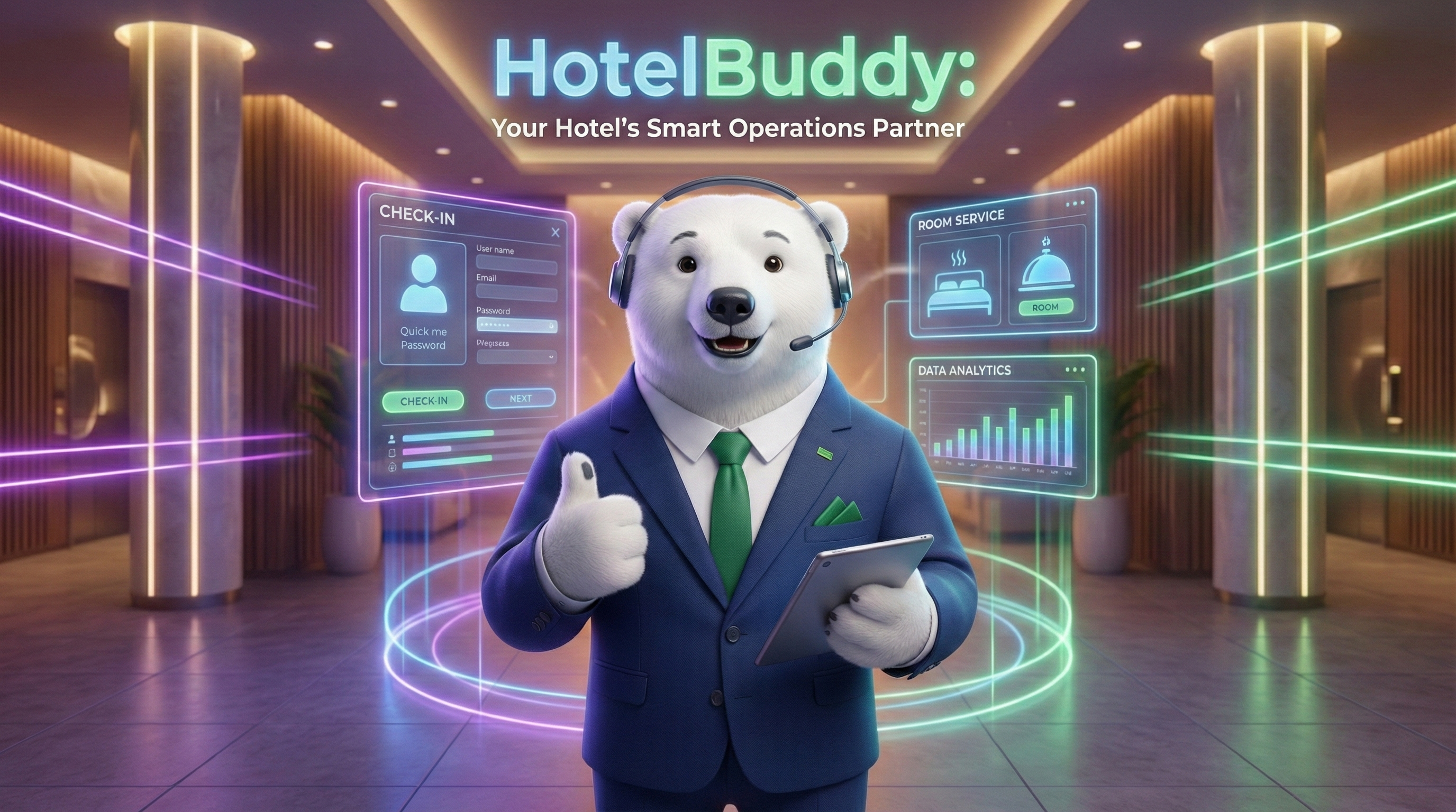 HotelBuddy - Your Hotel's Smart Operations Partner